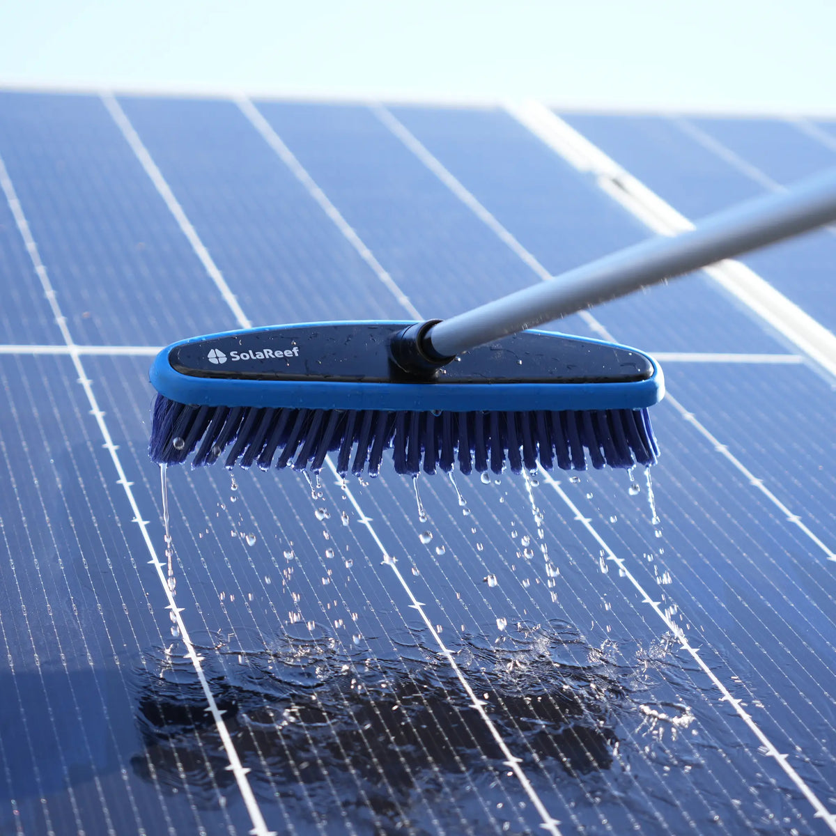 Solar Module Cleanining System SolaReef Residential Solar Panel Cleaning System
